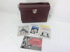 95-b Polaroid Vintage Speedliner Land Camera Leather Case Manual Model Pristine