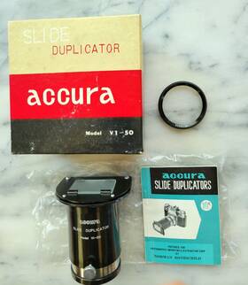Vi-50 Accura Slide Duplicator Model V1-50 Vintage