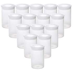 Akiro 791450417967 Film Canisters With Caps 35 Mm 15 Pack