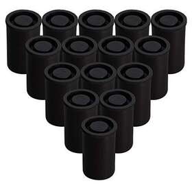 Akiro 791450418193 Film Canisters With Caps 35 Mm Empty Camera Reel Storage Containers Case P