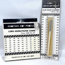 Dl-3004 Another Dot Product Vintage Camera Film Lens Hood Filter Comb Track Japan