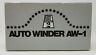 Aw-1 El Vintage Empty Box Auto Winder With Manual