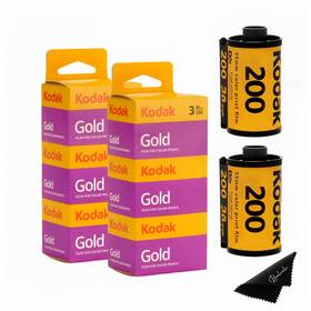Balveli 198168017623 Kodak Gold 200 35mm Film Camera Bundle 6 Rolls 2x3 Pack 36 Exposures
