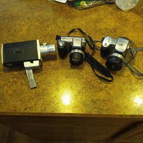 Bell&howell Kodak And Olympus Easysharez740 3 Camara Lot For Parts &howell