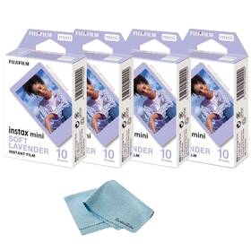 Bluebirdsales 695845114717 Fujifilm Mini Instant Film - Soft Lavender 40 Sheets Bundle