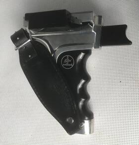 Reflex-5 Bolex Mechanical Pistol Grip For 16mm H-16 Movie Camera Fine Condition