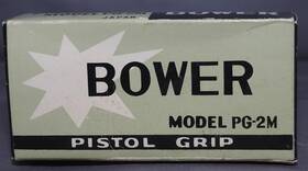 Pg-2m Bower Vintage Camera Pistol Grip In Box From Japan