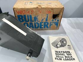 Njl028846 Burke & James 849688001851 And Bulk Film Loader Watson Model 100 Up To 100ft Of 35mm F