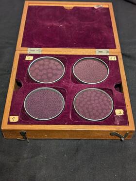 184594 Canon Re-screening Outfit Lens Viii - Wooden Box Re-screener