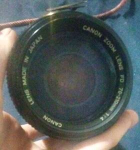 395033 Canon 70-210mm F/4.0 Manual Focus Fd-mount Zoom Lens Very Good