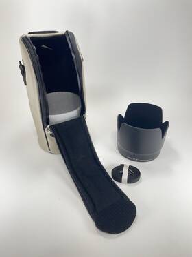 Et-87 Canon Hood With Case - Made In Japan