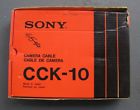 Cck-10 Sony Vintage New In Box Camera Cable Made Japan Nos