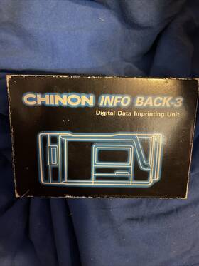 Back-3 Chinon 037828880705 Vintage Info Digital Data Imprinting Unit New Old Stock