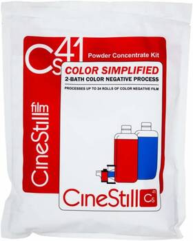 2-bath Cinestill 445018082083 Cs41 Color Simplified C-41 Powder Kit 24 Rolls