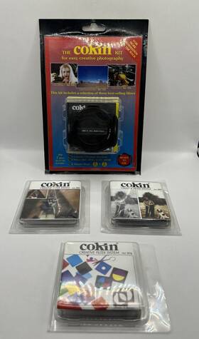 G117a Cokin Vintage Creative Filter Kit New Sealed With 3 Extra Filters