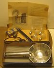 D-9267 Deluxe Flashgun Bulb Adapter Bulbs Instruction Sheet Nr