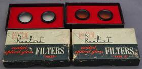 St51-2 David White St51-1 Two Sets Stereo Realist Filters And Type A Haze
