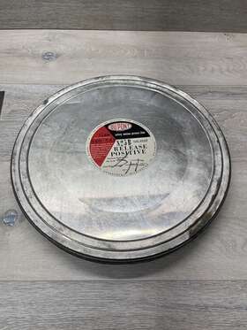 825b Dupont Vintage 35 Mm Metal Film Reel Canister Safety Motion Pic - Empty Case