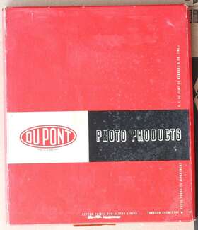 S-55x Dupont Vintage Safelight Filter Glass 10 Inch X 12 Orange-brown