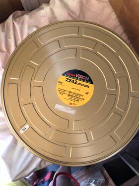 2242 Eastman Kodak Vision Easter Base Movie Reel Canister Holder Empty