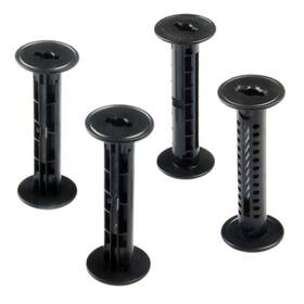 Etone 614993477406 4x 120 220 Empty Plastic Take-up Roll Film Spools For Medium Format