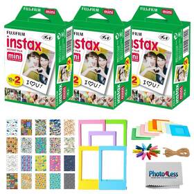Fujifilm 858171007089 Instax Mini Twin Pack Instant Film 60 Exposures Set