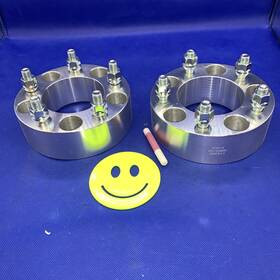 613933 Gdsmotu 2 Inch Wheel Spacers Adapter 5 Lug - 5x5/5x5 1/2-20 Studs Space Rs