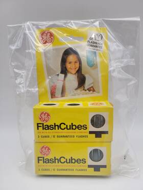 Ge 043168990011 Lot Of 6 2 3pk General Electric Flashcubes New Camera Photo Vtg 24 Flashes