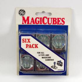 Ge 043168990721 Vintage Magicubes General Electric Magic 6 Cubes Untested Sealed New Old Stock