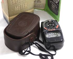 Ge Dw-58 Vintage Camera Exposure Light Meter With Case Box Inst. Near Mint