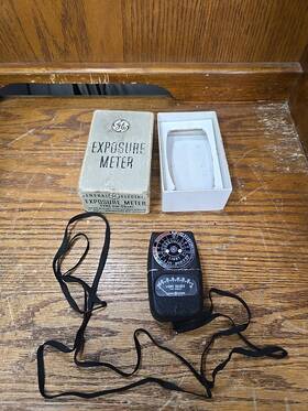 Dw-58y41 Ge General Electric Exposure Meter Type