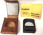 Gossen Ombrux Rare Vintage Light Meter In Leather Case With