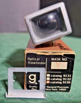 9136 Graflex Optical Tube Viewfinder With Mask #4