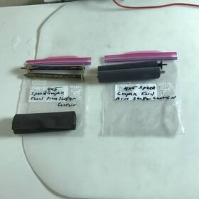 Graflex C13387 4x5 Speed Graphic Focal Plane Camera Shutter Curtain Lot Of 2
