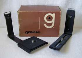 2759 Graflex - Graflite 2 Vtg Camera Flash Platform Brackets No.2759 Without Riginal Box And Other