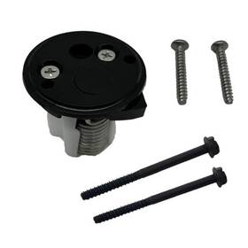 Hhf-ss05-0683 Hahanfair 385310683 Spring Cartridge Kit Black End Cap With 4pcs Screws For Rv Toilets