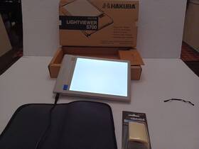Klv-5700 Hakuba Photo Lightviewer With Case And Cord Used Tested/working