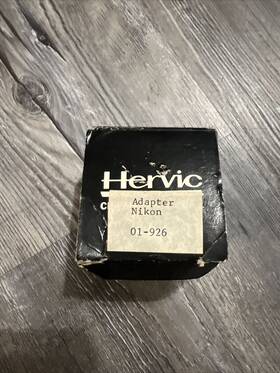 01-926 Hervic 01-927 Leicaflex Adapter To Inch C Mount - Box Marked Beaulieu