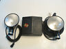Hr-40 Heiland Vintage Strobonar Flash Unit Battery Pack And Two Heads