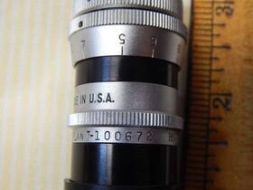 T-100672 Hugo Meyer And Co New York 1 Inch Trioplan F 2.7