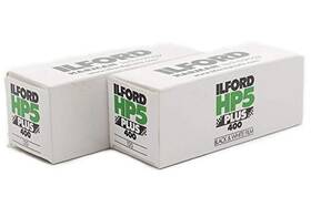Ilford 396858622879 Hp5 Plus Black And White Negative Film Iso 400 120 Roll 2-pack