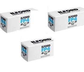 1678169 Ilford 797435795273 3 X Fp4 Plus Black And White Print Film 120 6 Cm Iso 125