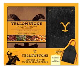 Insight Editions B0bzmt55vc Yellowstone Official Dutton Ranch Family Cookbook And Exclusive Apron Gift Set