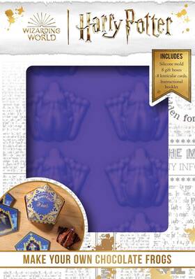 Insight Editions B0cj969pqv Harry Potter Make Your Own Chocolate Frogs Silicone Mold And Gift Boxes Kit