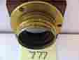 Inv777 Carl Zeiss Antique Lens Holder Brass Plate Camera Jena D.r.p 84996