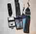J1255 Canon Vtg Camera Accessory Lot Power Winder A Speedlite Flash 188a Strap