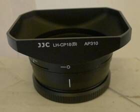 Lh-cp18 Jjc B Black Lens Hood For Nikon Coolpix A Dx-format - New