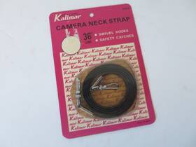 K-5113 Kalimar Vintage 35mm Slr Camera Neck Strap 36 Inch W Swivel Hooks Japan