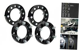 9381wsa1596us Kax 4pcs 1 Inch 6x5.5 To Wheel Spacer Adapters 12x1.5 Compatible With Tacoma