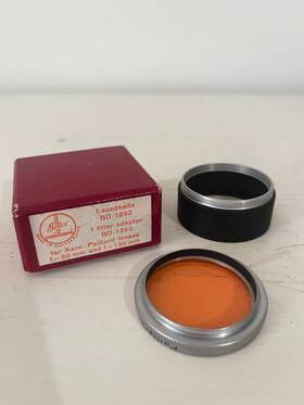 Kern-pailard 1293 Filter Adapter Bolex 1292 Sunshade And For Kern-paillard Lenses F 50 150mm